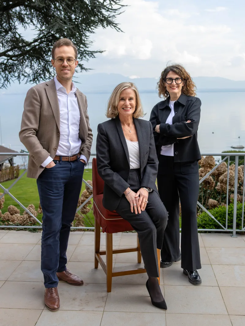 Catherine Burrus, Laetitia Papilloud, and Guillaume Bédat